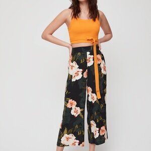 WILFRED Faun Floral Wide Leg Pant XS